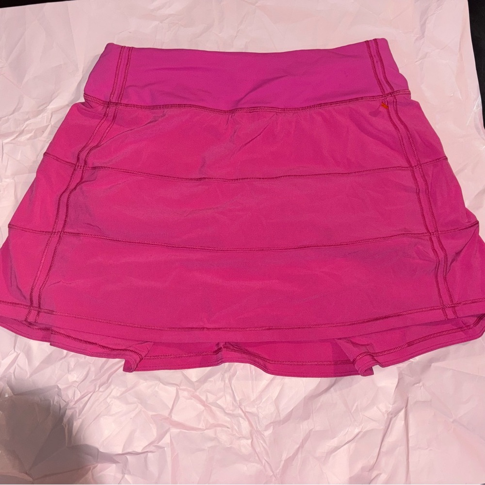 Lululemon Athletica Bright Pink Mini Skirt